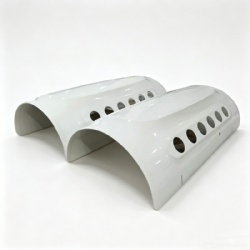 Whitening cabin shell